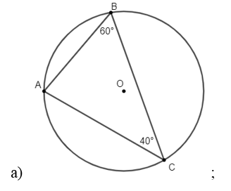 Góc ở tâm, góc nội tiếp (Lý thuyết Toán lớp 9) | Chân trời sáng tạo