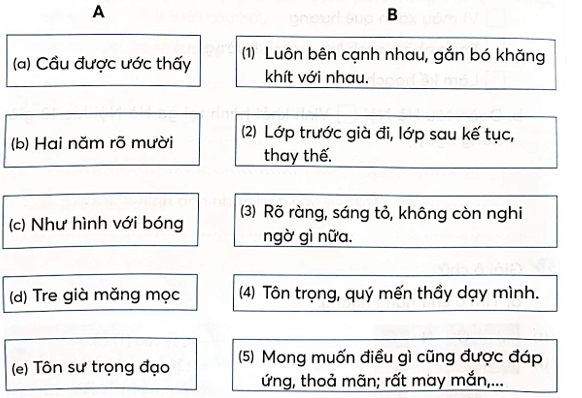 Vở bài tập Tiếng Việt lớp 4 Ôn tập cuối học kì I | Kết nối tri thức