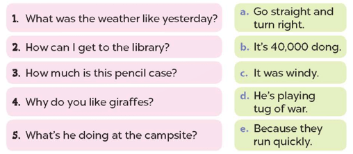 Tiếng Anh lớp 4 Review 4 (trang 70, 71) | Tiếng Anh lớp 4 Global Success