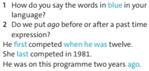 Tiếng Anh lớp 6 Unit 6: Language Focus trang 77 | Friends plus (Chân trời sáng tạo)